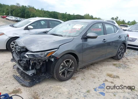 2025 Nissan Sentra Sv z USA, uszkodzony, nr VIN 3N1AB8CV3SY249909
